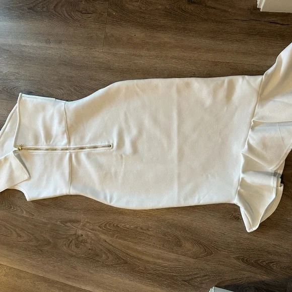 White wedding, cocktail, dress - Picture 4 of 4